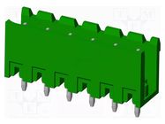 Connector: pluggable terminal block; socket; male; OQ; 20A; 300V AMPHENOL ANYTEK