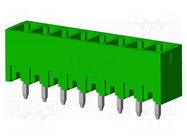 Connector: pluggable terminal block; socket; male; OQ; 10A; 300V AMPHENOL ANYTEK