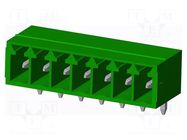 Connector: pluggable terminal block; socket; male; OQ; 10A; 300V AMPHENOL ANYTEK