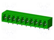 Connector: pluggable terminal block; socket; male; OQ; 10A; 300V AMPHENOL ANYTEK