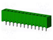 Connector: pluggable terminal block; socket; male; OQ; 10A; 300V AMPHENOL ANYTEK
