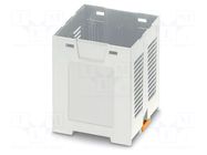 Enclosure: enclosure base; 70mm; ABS; grey; UL94HB; EH 70 PHOENIX CONTACT