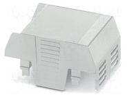 Cover; for enclosures; UL94HB; EH 52,5 FLAT; ABS; grey; 52.5mm PHOENIX CONTACT
