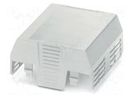 Cover; for enclosures; UL94HB; EH 70 FLAT; ABS; grey; 70mm PHOENIX CONTACT