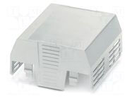 Cover; for enclosures; UL94HB; EH 70 FLAT; ABS; grey; 70mm PHOENIX CONTACT