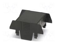 Cover; for enclosures; UL94HB; EH 52,5; ABS; black; 52.5mm PHOENIX CONTACT