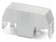 Cover; for enclosures; UL94HB; EH 22,5 FLAT; ABS; grey; 22.5mm PHOENIX CONTACT
