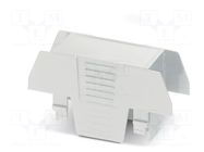 Cover; for enclosures; UL94HB; EH 22,5 FLAT; ABS; grey; 22.5mm PHOENIX CONTACT