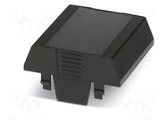 Cover; for enclosures; UL94HB; EH 67,5; ABS; black; 67.5mm PHOENIX CONTACT