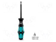 Screwdriver; insulated; PlusMinus PH-type; PH/S1 PHOENIX CONTACT