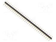 Connector: pin strips; pin header; male; PIN: 32; straight; THT SAMTEC
