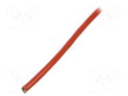 Insulating tube; fiberglass; brick red; -60÷250°C; Øint: 4mm FAVIER