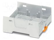 Enclosure: enclosure base; 67.5mm; ABS; grey; UL94HB; EH 67,5 FLAT PHOENIX CONTACT