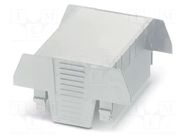 Cover; for enclosures; UL94HB; EH 67,5 FLAT; ABS; grey; 67.5mm PHOENIX CONTACT