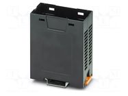 Enclosure: enclosure base; 52.5mm; ABS; black; UL94HB; EH 52,5 PHOENIX CONTACT