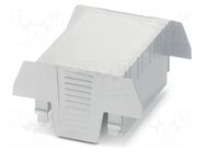 Cover; for enclosures; UL94HB; EH 70 FLAT; ABS; grey; 70mm PHOENIX CONTACT