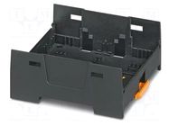 Enclosure: enclosure base; 67.5mm; ABS; black; UL94HB PHOENIX CONTACT