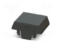 Cover; for enclosures; UL94HB; EH 52,5; ABS; black; 52.5mm PHOENIX CONTACT