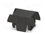 Cover; for enclosures; UL94HB; EH 35 FLAT; ABS; black; 35mm PHOENIX CONTACT