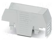 Cover; for enclosures; UL94HB; EH 22,5 FLAT; ABS; grey; 22.5mm PHOENIX CONTACT
