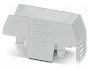 Cover; for enclosures; UL94HB; EH 22,5 FLAT; ABS; grey; 22.5mm PHOENIX CONTACT