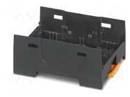 Enclosure: enclosure base; 52.5mm; ABS; black; UL94HB PHOENIX CONTACT