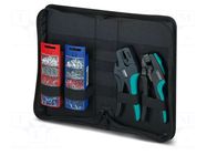 Kit: designed for terminal crimping; case PHOENIX CONTACT