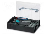Kit: designed for terminal crimping; case PHOENIX CONTACT