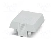 Cover; for enclosures; UL94HB; EH 67,5; ABS; grey; 67.5mm PHOENIX CONTACT