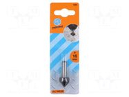 Countersink; high speed steel; Mounting: rod 6mm; 16mm PG PROFESSIONAL