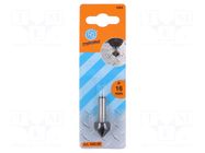 Countersink; high speed steel; Holder: plunger; 6mm; Ø: 16mm PG PROFESSIONAL