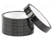Tape: packaging; ESD; L: 36m; W: 48mm; Thk: 50um; polypropylene EUROSTAT GROUP