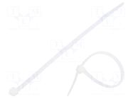 Cable tie; L: 120mm; W: 2.5mm; natural; polyamide; 80N; 100pcs. MPC INDUSTRIES