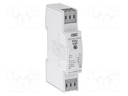 Surge arrester; Type 1+2+3; Poles: 2; 4VAC; for DIN rail mounting OBO BETTERMANN