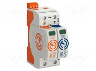 Surge arrester; Type 1+2; Poles: 1+NPE; 30kA; 280VAC; -40÷80°C OBO BETTERMANN
