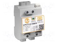 Surge arrester; Type 1+2; Poles: 3; 20kA; for DIN rail mounting OBO BETTERMANN