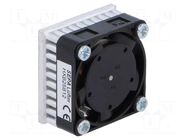 Fan: DC; axial; 12VDC; 25x25x15mm; 17dBA; ball; 11000rpm SEPA Europe GMBH
