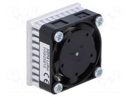 Fan: DC; axial; 12VDC; 25x25x15mm; 17dBA; ball; 11000rpm SEPA Europe GMBH