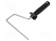 Paint roller handle; W: 180mm; Ø: 6mm; Maxi SOLID TOOLS