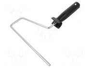 Paint roller handle; W: 250mm; Ø: 6mm; Maxi SOLID TOOLS