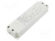 Power supply: switching; LED; 24VDC; 2.5A; 220÷240VAC; IP20; OUT: 1 TCI