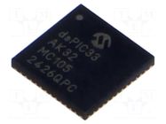 IC: dsPIC microcontroller; 32kB; 8kBRAM; VQFN48; 3÷3.6VDC; DSPIC MICROCHIP TECHNOLOGY