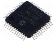IC: dsPIC microcontroller; 32kB; 8kBRAM; TQFP48; 3÷3.6VDC; DSPIC MICROCHIP TECHNOLOGY