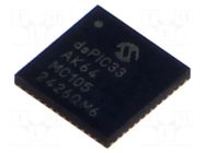 IC: dsPIC microcontroller; 64kB; 16kBRAM; VQFN48; 3÷3.6VDC; DSPIC MICROCHIP TECHNOLOGY