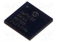 IC: dsPIC microcontroller; 64kB; 16kBRAM; VQFN48; 3÷3.6VDC; DSPIC MICROCHIP TECHNOLOGY