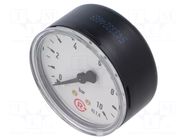 Manometer; 0÷10bar; G 1/8",rear connection; 40mm; Temp: -20÷60°C PNEUMAT