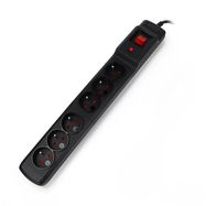 Power strip with protection Arcon M6 black - 6 sockets - 3m