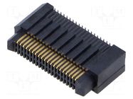 Connector: PCB to PCB; socket; male; PIN: 50; ERM8; vertical; 1.4A SAMTEC