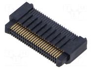 Connector: PCB to PCB; socket; male; PIN: 50; ERM8; vertical; 1.4A SAMTEC
