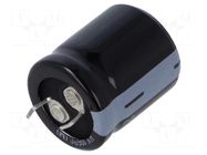 Capacitor: electrolytic; SNAP-IN; 220uF; 200VDC; Ø22x25mm; ±20% SAMWHA